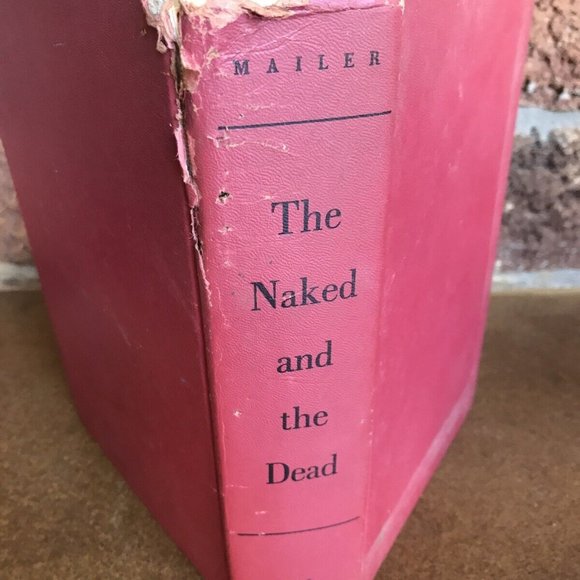 The Naked And The Dead BY NORMAN MAILER FROM 1948 Hardcover Book Vintage - Picture 1 of 12